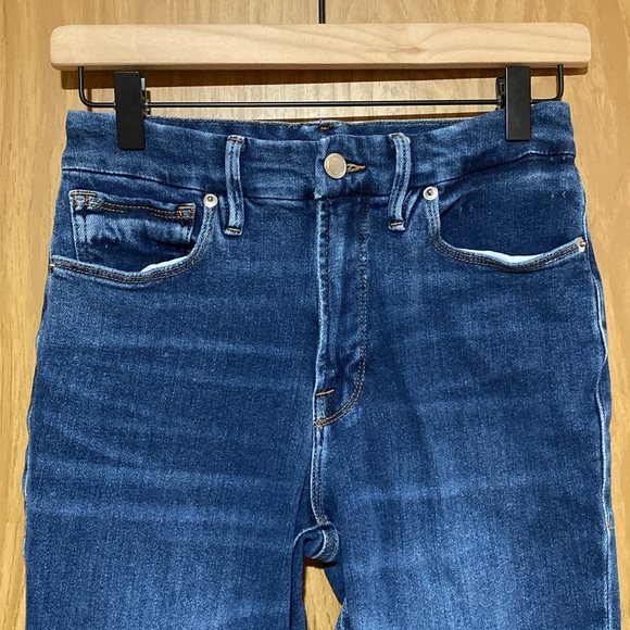 *altered* Good American Flare Jeans Size 4 / 27 - Picture 6 of 8